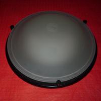 PLAFONIERA TONDA IN VETRO SATINATO