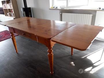 Tavolo di Bassano abete antico