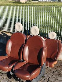 Interni in pelle Frau Fiat 500 3porte