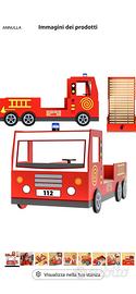 Letto camion dei pompieri