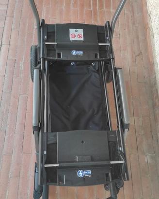 Telaio passeggino gemellare 