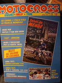 Rivista MOTOCROSS numero 10 del 1988