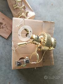 pale a soffitto con 3 faretti