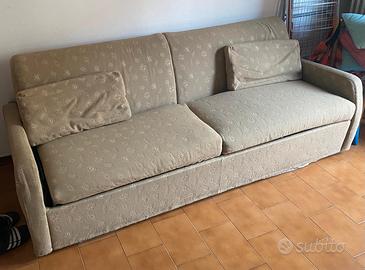 Divano letto 3 sedute 