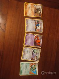 Carte Pokemon con errori