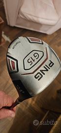 DRIVE PING golf G 15 in TITANIO G15
