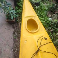 Kayak da mare/turismo Giallo Monoposto 