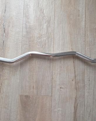 bilancere EZ curvo 120cm NUOVO mai usato