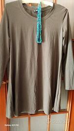 Abitino  Verde Militare   - Shein Tg L 