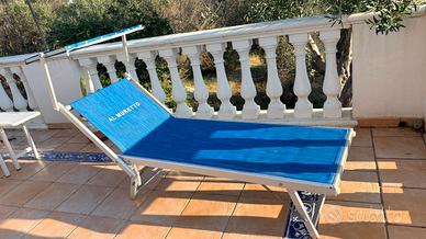Lettino da mare di qualità