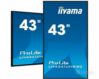 Monitor 4k iiyama LH4341UHS-B2 43" Digital Signage