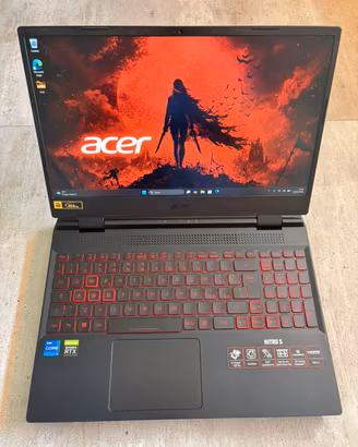 Notebook Pc Acer Gaming Nitro i7 32 gb 1 Tb RTX