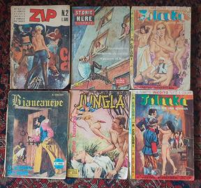 Lotto 6 fumetti anni '70 Jolanka Biancaneve altro