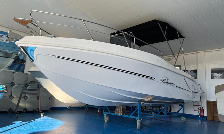 Blumax 23 Open+Mercury F150 NEW