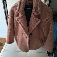 Giubbotto pelliccia rosa