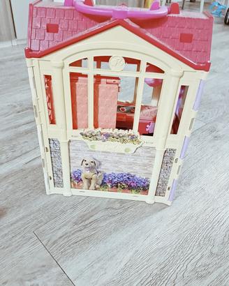casa Barbie pieghevole più accessori