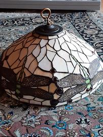 Lampadario a sospensione Tiffany
