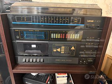 Lenco LP 400 Stereo Rack System vinta