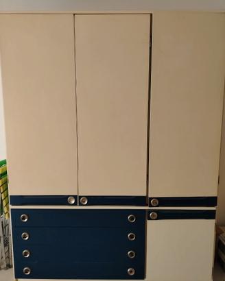 Armadio con 2 comò