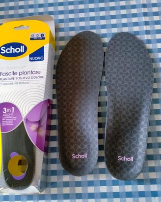Plantari Scholl per Fascite Plantare (42-45) NUOVI