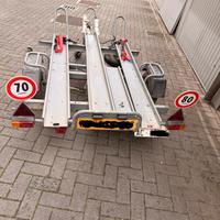 Carrello porta moto