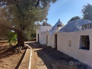 Casa campagna con trulli
