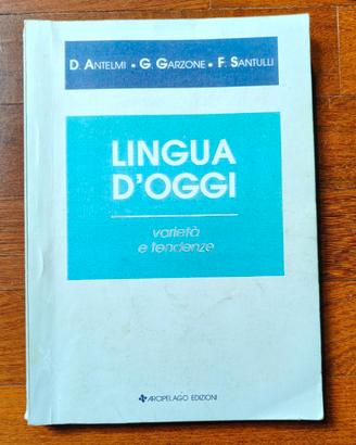 Libro università Linguistica Lingua d'oggi. D. Ant