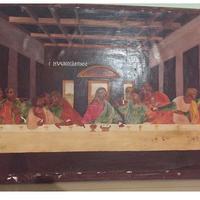 Icona su tavola in Rovere