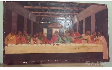 Icona su tavola in Rovere