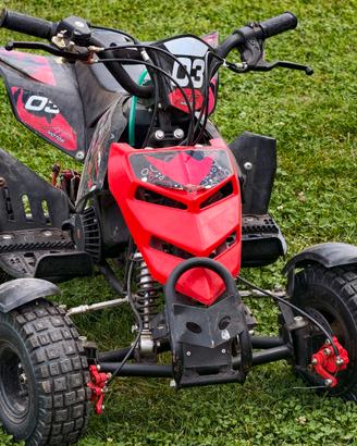 Mini quad con motore a scoppio