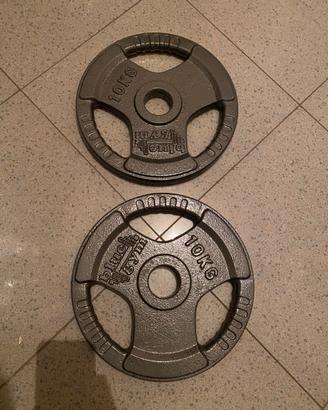 Coppia dischi olimpinci in ghisa 10 kg