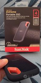 SSD Esterno SanDisk Extreme 4TB NVMe 1050MB/s
