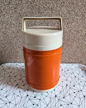 thermos vintage anni 70 arancione