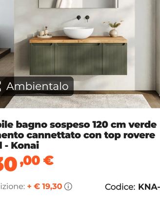 mobile sospeso bagno NO SPECCHIO-NO LAVABO