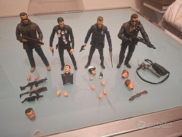 ACTION.FIGURE TERMINATOR NECA T-800 E T-1000