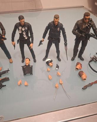 ACTION.FIGURE TERMINATOR NECA T-800 E T-1000
