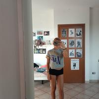 maglia corta (crop) Nba lakers ragazza 