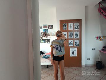 maglia corta (crop) Nba lakers ragazza 