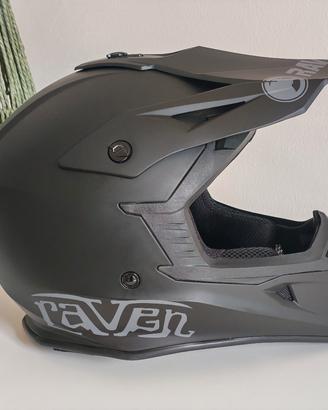 Casco Raven 59/60 moto e cross