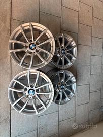 4 Cerchi in lega originali BMW 16" con sensori