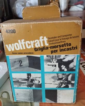 Dima Wolfcraft 4200 incastri codadi rondine vintag