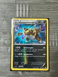 Lotto carte pokemon con Krookodile rara segreta