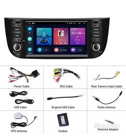 Kit completo autoradio con cavi e mascherina i