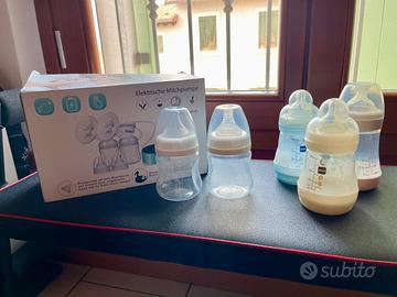 Tiralatte elettrico con set biberon