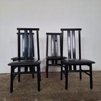 Sedie Zea di Annig Sarian, anni '80, set di 4