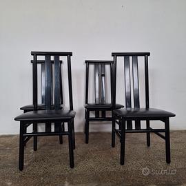 Sedie Zea di Annig Sarian, anni '80, set di 4