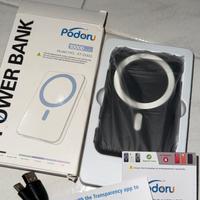 Power bank magnetico wireless 10.000 mAh nuovo