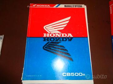 MANUALE OFFICINA HONDA CB500