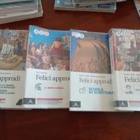 Libri scuola superiore "Felici approdi" 
