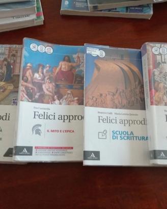 Libri scuola superiore "Felici approdi" 